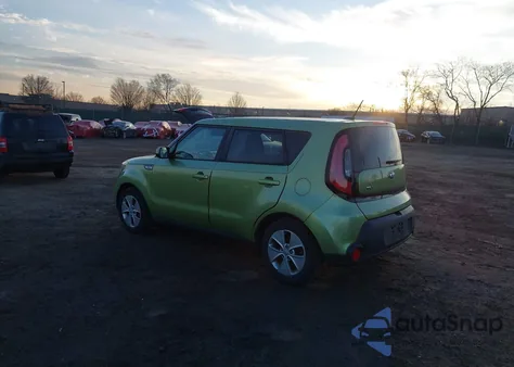 2016 Kia Soul из США, поврежденный, VIN KNDJN2A23G7844584